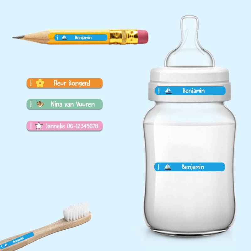 piek vloeistof geboren Ministickers met plaatje - Design jouw stickers online - Verstickerd